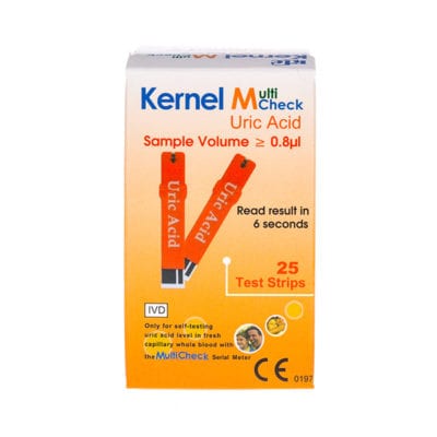 Uric acid test strips (25)